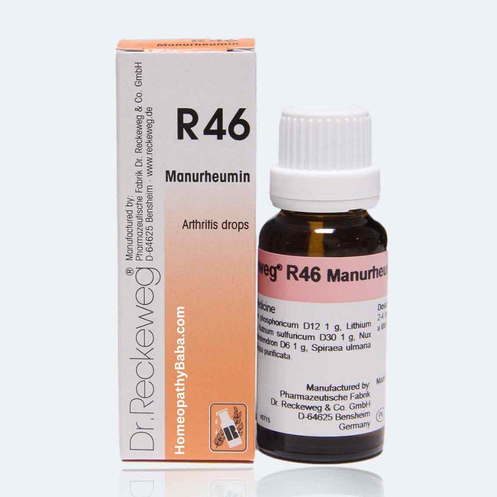 Dr Reckeweg R46 Arthritis Drops - HomeopathyBaba.Com