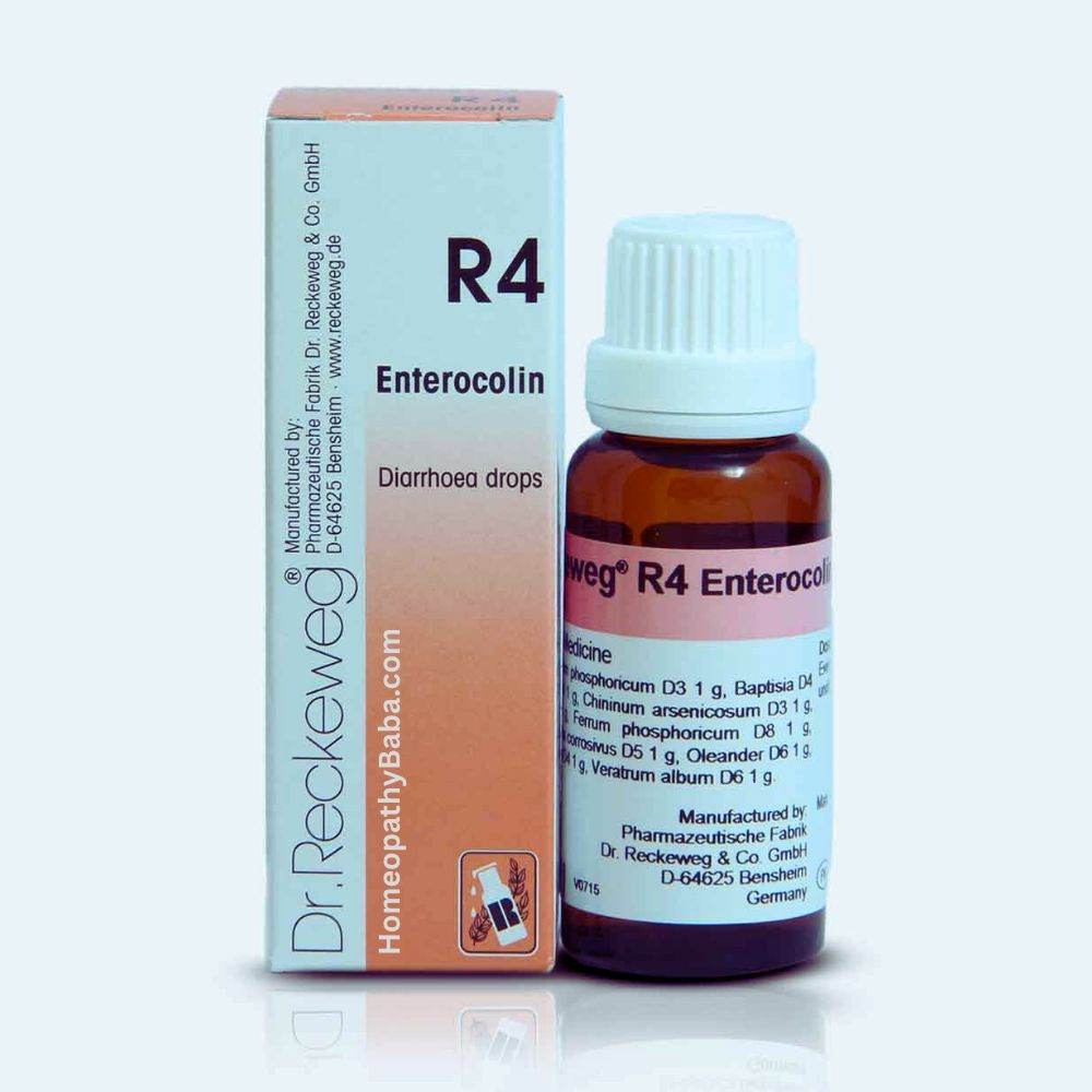 Dr Reckeweg R4 Diarrho Drops - HomeopathyBaba.Com