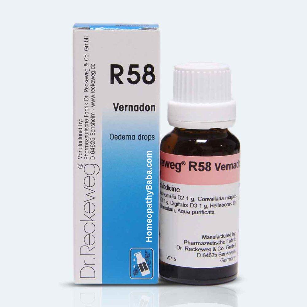 Dr Reckeweg R58 Oedema Drops - HomeopathyBaba.Com