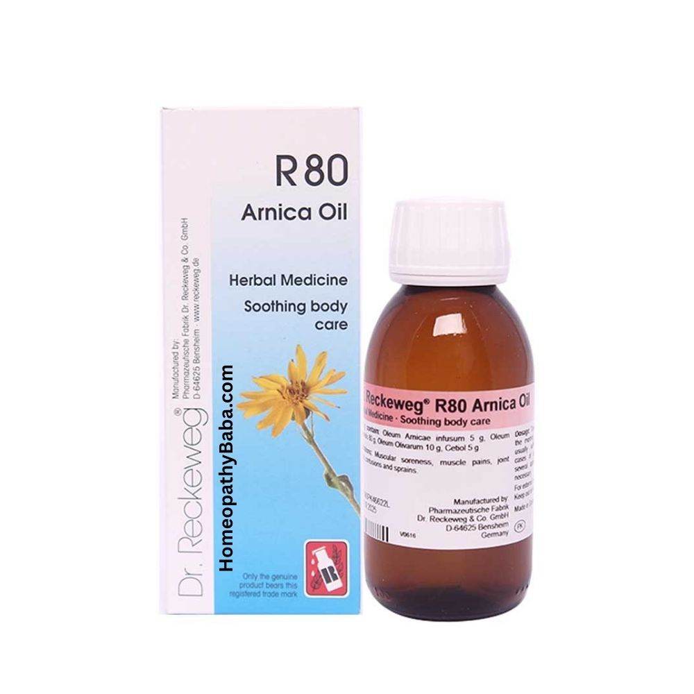 Dr Reckeweg R80 Arnica Oil - HomeopathyBaba.Com