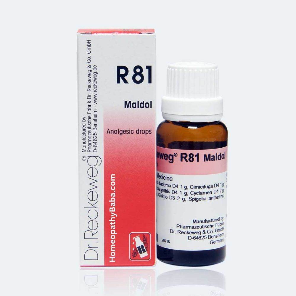 Dr Reckeweg R81 Analgesic Drops - HomeopathyBaba.Com