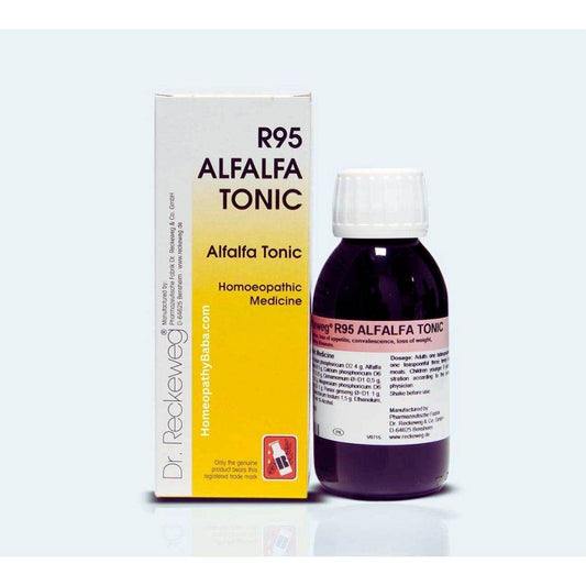 Dr Reckeweg R95 Alfalfa Tonic 100ml - HomeopathyBaba.Com