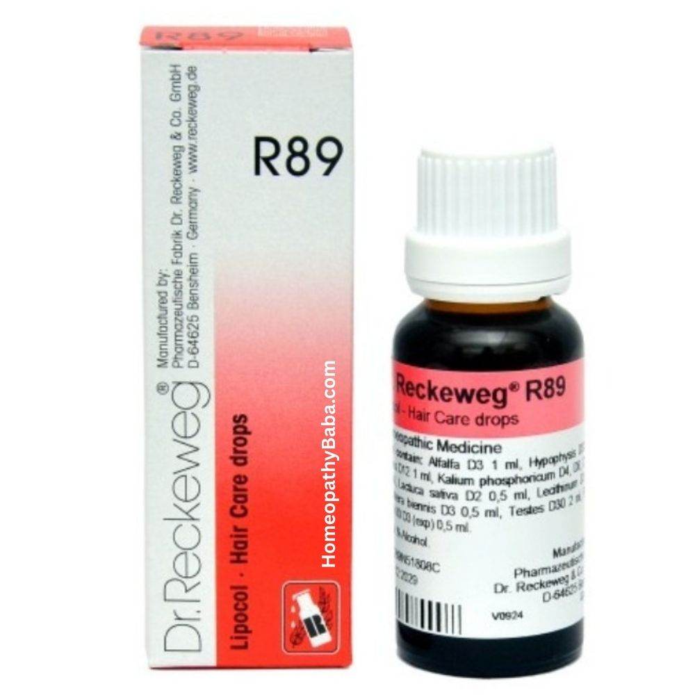 Dr Reckeweg R89 Hair Care Drops - HomeopathyBaba.Com