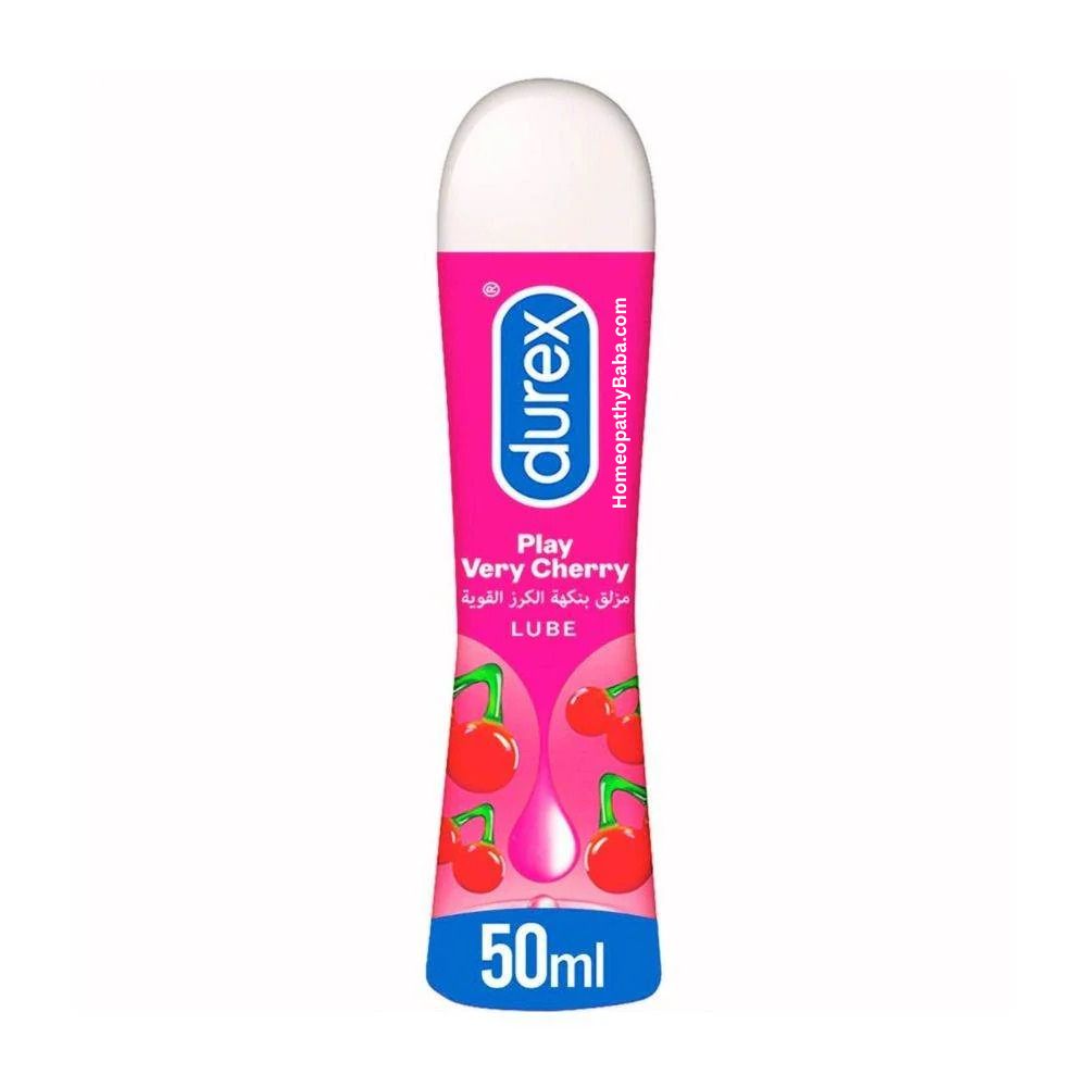 Durex Play Very Cherry Flavoured Lube 50ML | HomeopathyBaba.com