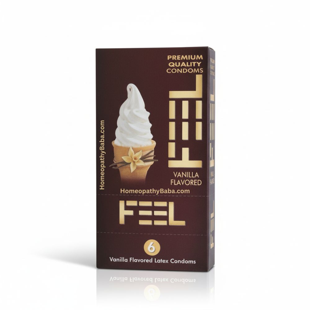 Feel Vanilla Flavored Condoms (18 Pack) for Fun & Pleasure | HomeopathyBaba.com