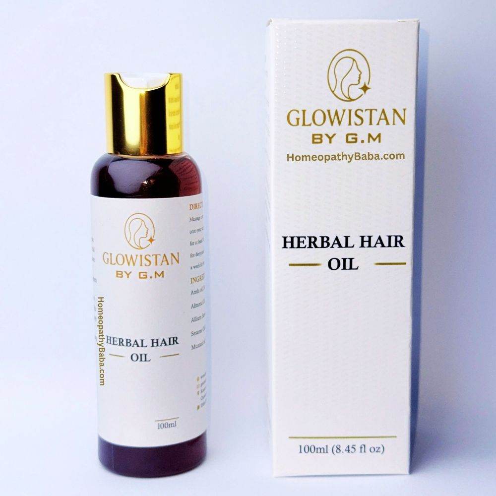 Glowistan Herbal Hair Oil 30ml - HomeopathyBaba.Com