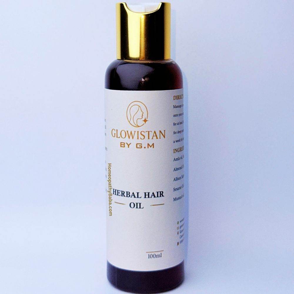 Glowistan Herbal Hair Oil 30ml - HomeopathyBaba.Com