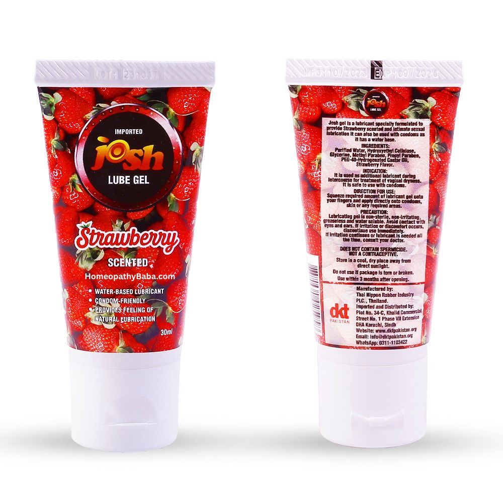 Josh Strawberry Lube Gel 30ML
