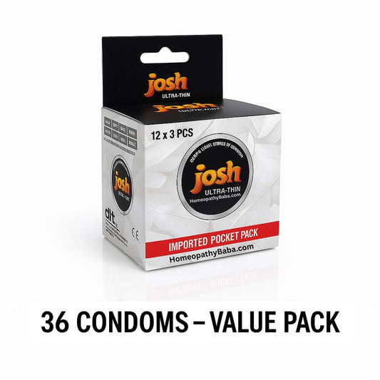 Josh Ultra Thin Condoms - 36 Condoms Value Pack - CondomsOutlet.PK
