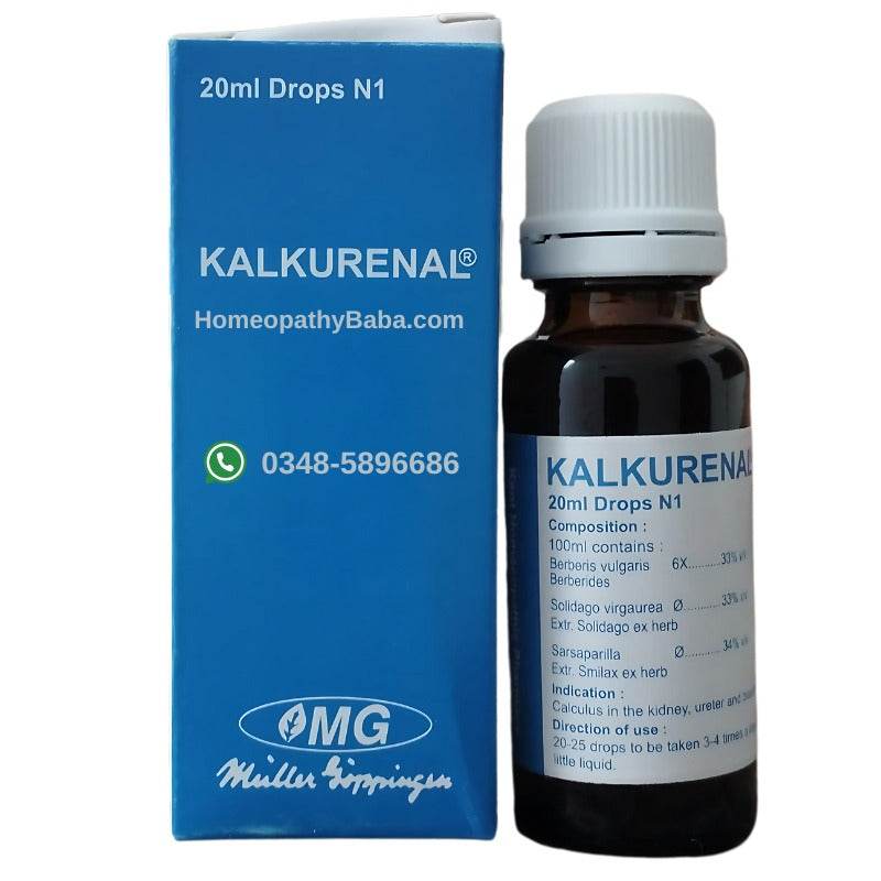 Kalkurenal Drops for Kidney Stones - HomeopathyBaba.Com