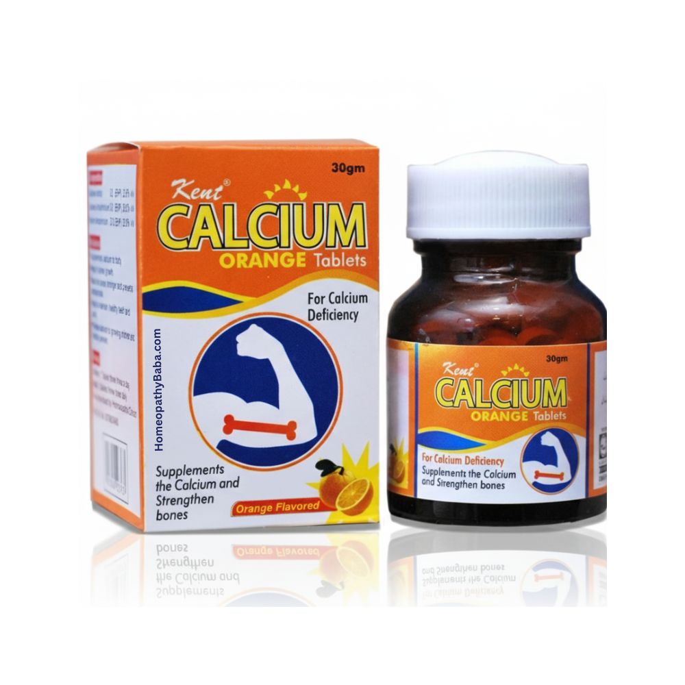 Kent Calcium Orange Tablets (Orange flavoured)