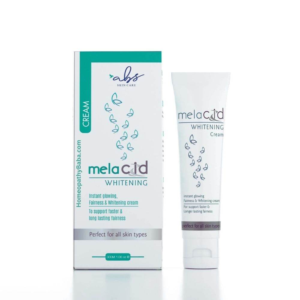 Melacid Whitening Cream 30g - HomeopathyBaba.Com