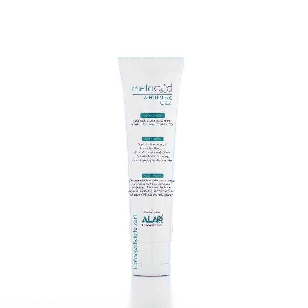 Melacid Whitening Cream 30g - HomeopathyBaba.Com
