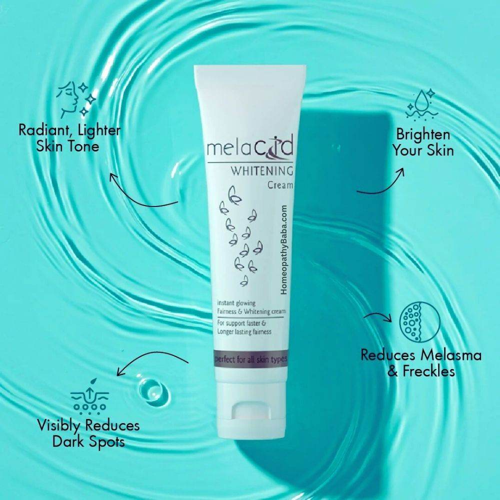 Melacid Whitening Cream 30g - HomeopathyBaba.Com