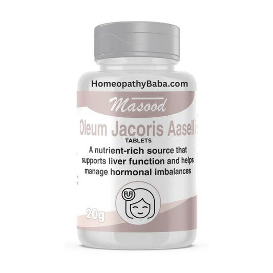 Oleum Jacoris Aselli Tablets by Dr Masood