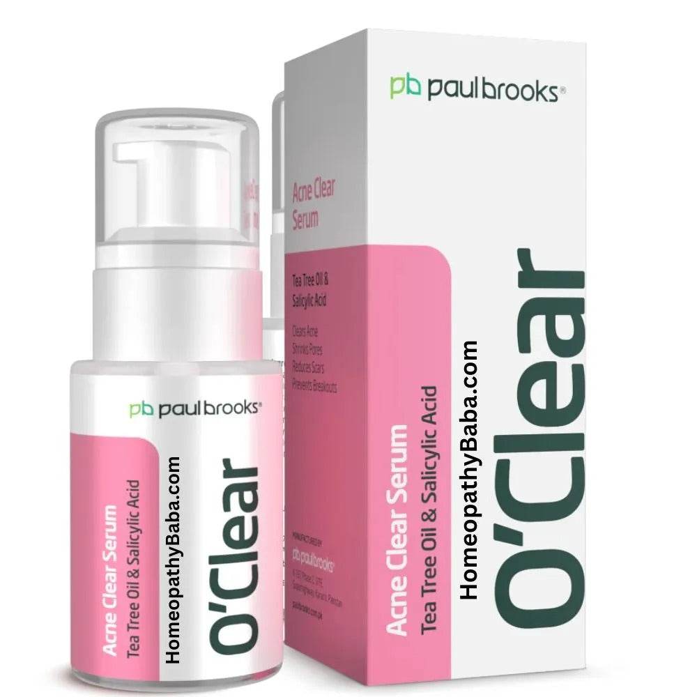 Paul Brooks Acne Clear Serum 30ml - HomeopathyBaba.Com