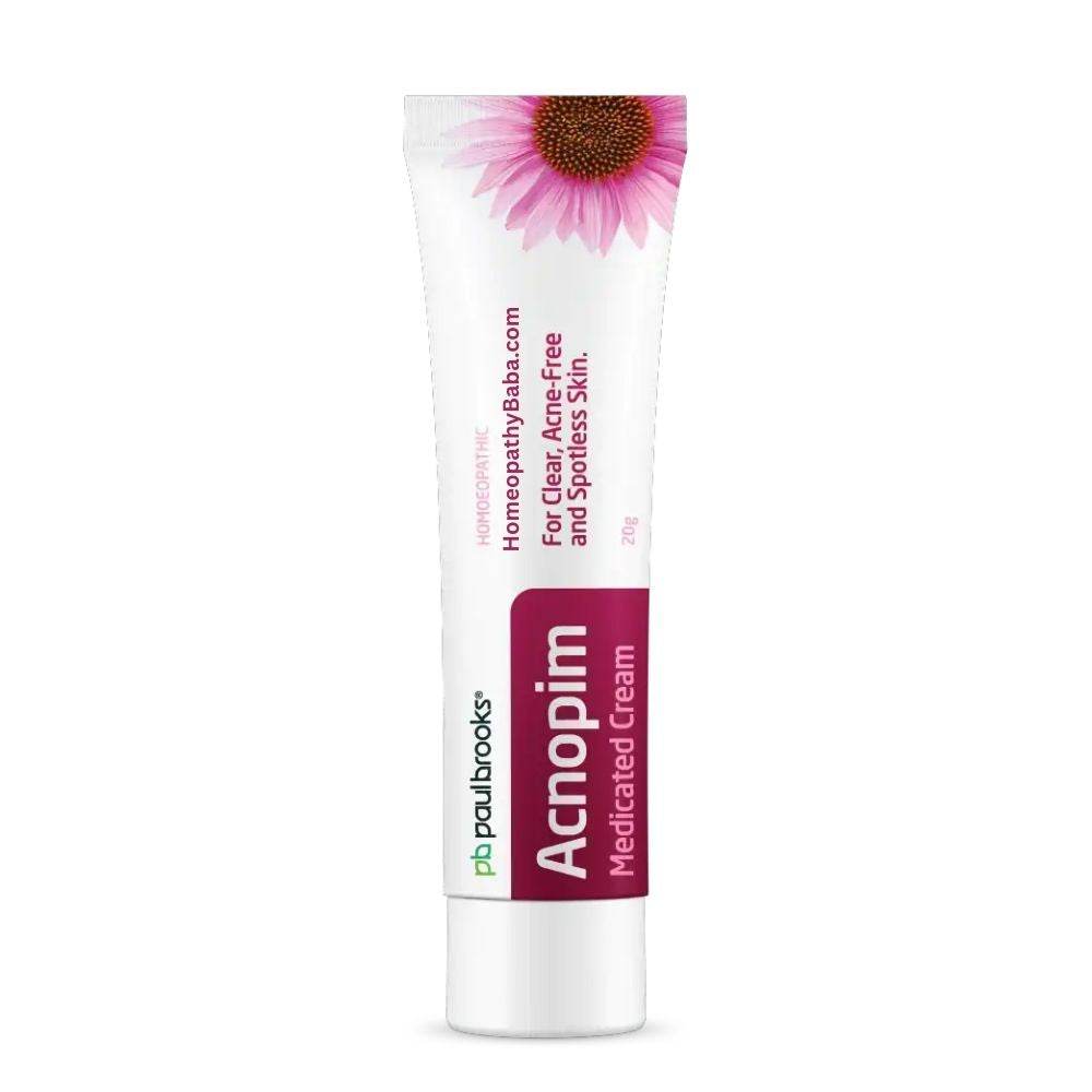 Paul Brooks Acnopim Acne & Freckles Cream 20g - HomeopathyBaba.Com