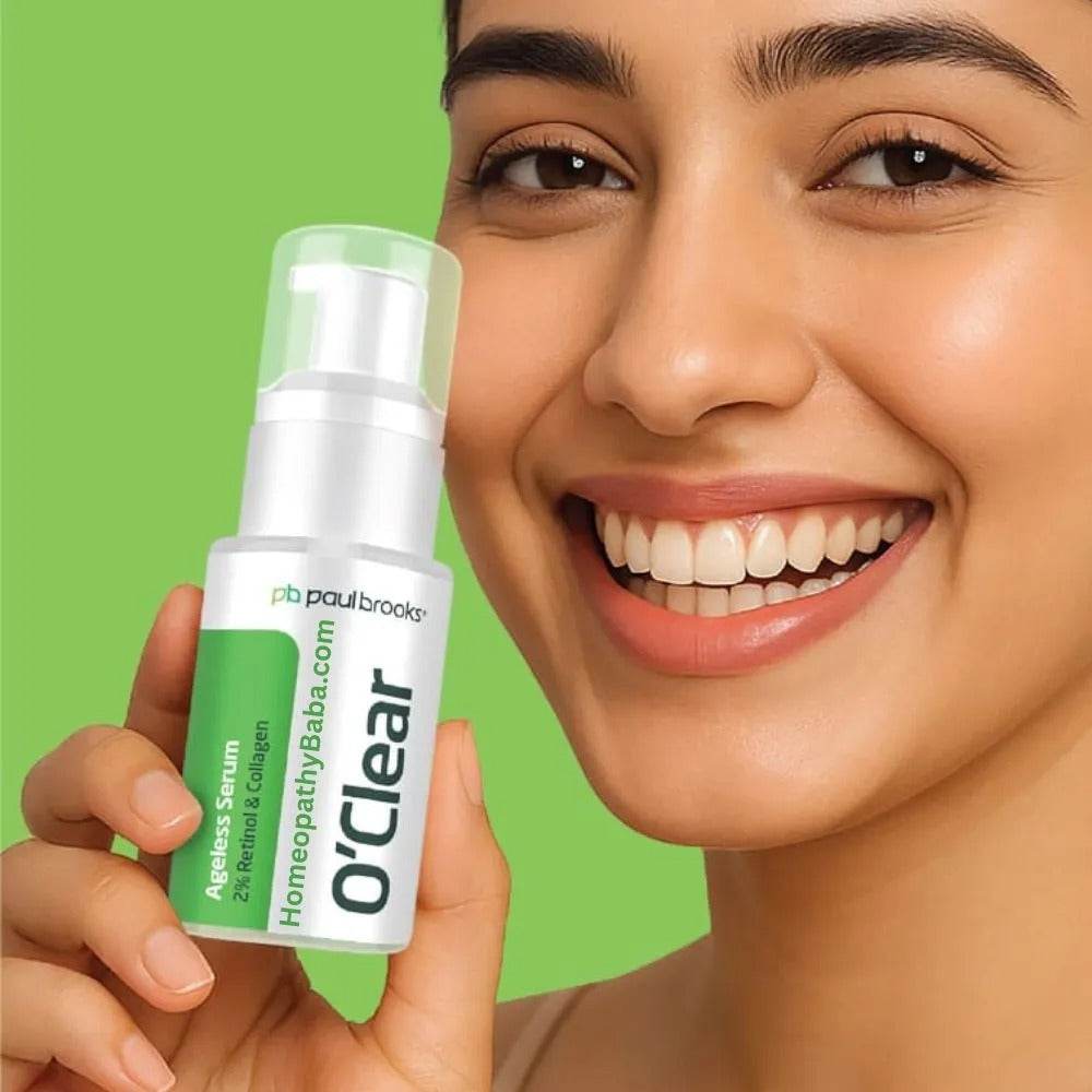 Paul Brooks O'Clear Ageless Serum with Retinol and Collagen | Homeopathy Baba