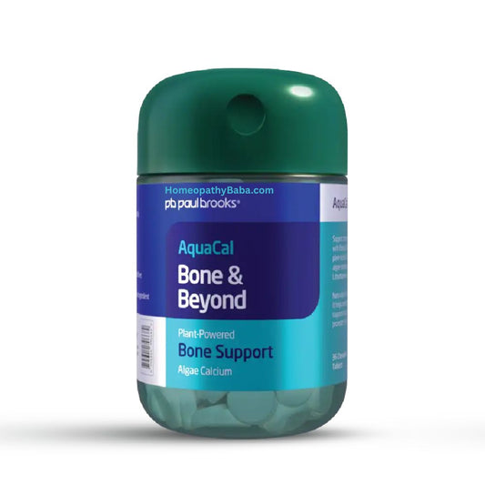 Paul Brooks AquaCal Bone & Beyond Chewable Tablets for Bone and Muscle Support | Homeopathy Baba