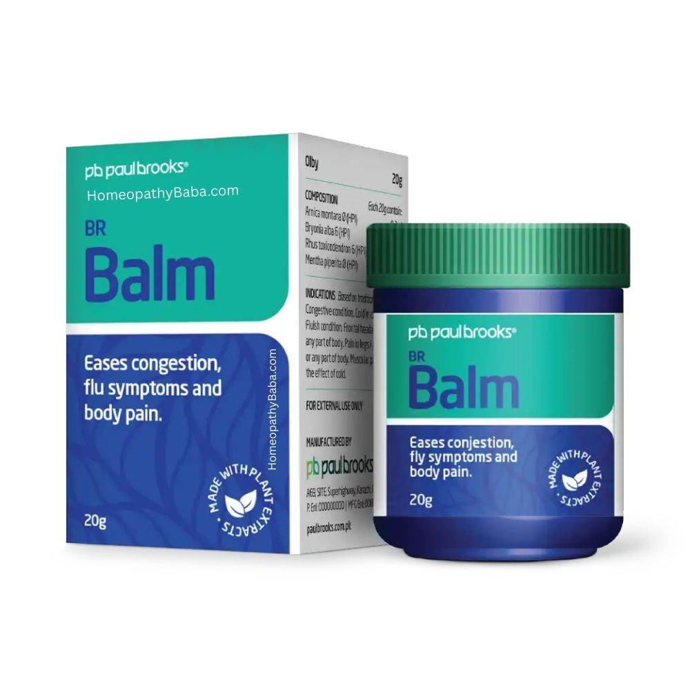 Paul Brooks BR Balm 20g - HomeopathyBaba.Com