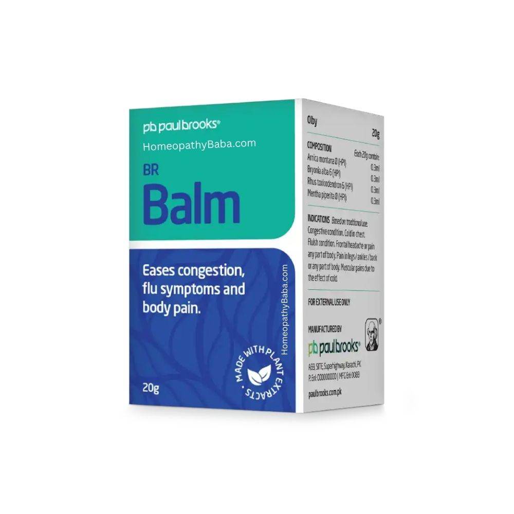 Paul Brooks BR Balm 20g - HomeopathyBaba.Com