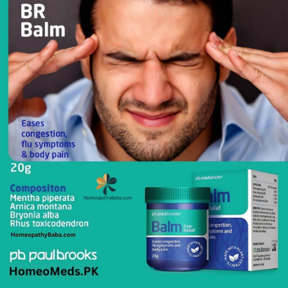 Paul Brooks BR Balm 20g - HomeopathyBaba.Com