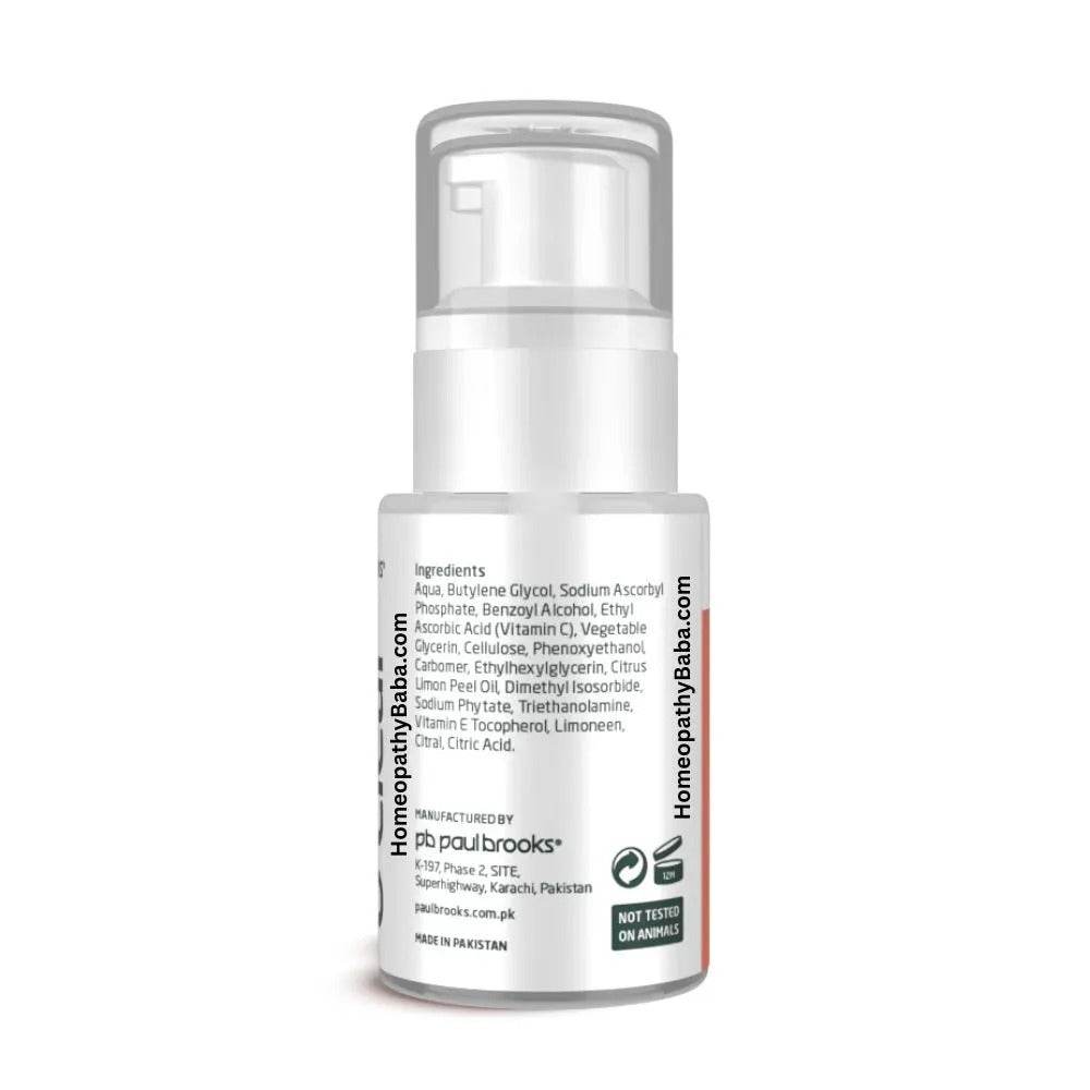 Paul Brooks Brightening Serum 30ml - HomeopathyBaba.Com
