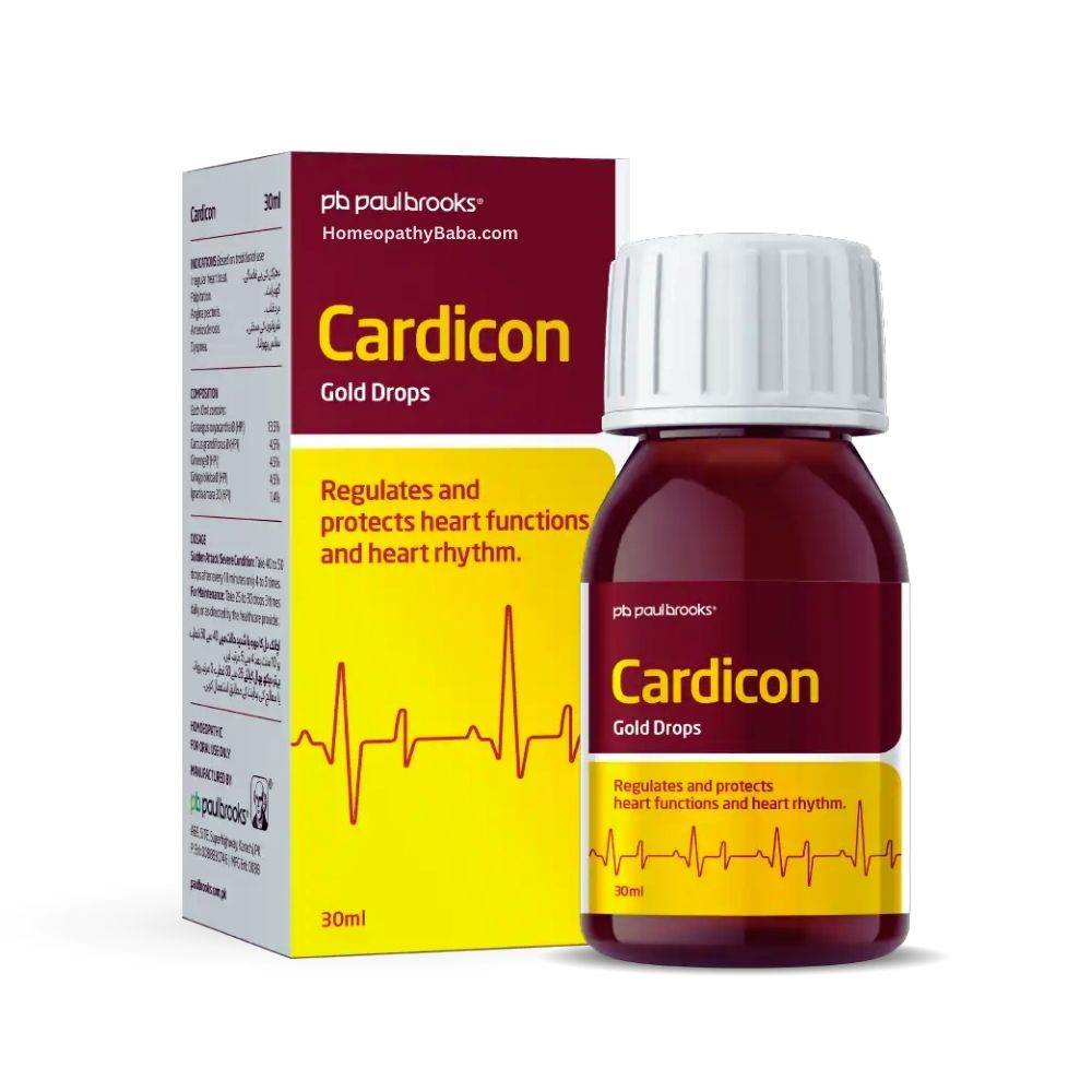 Paul Brooks Cardicon Gold Drops 30ml - HomeopathyBaba.Com