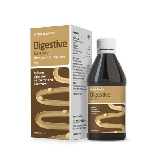 Paul Brooks Digestive Relief Syrup for Acidity & Indigestion | HomeopathyBaba.com