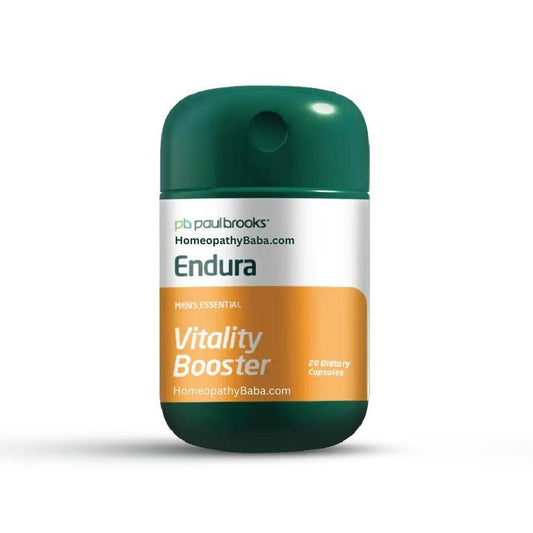 Paul Brooks Endura Capsules for Male Performance & Stamina | HomeopathyBaba.com