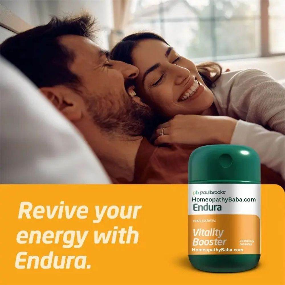 Paul Brooks Endura Vitality Booster Capsules - HomeopathyBaba.Com