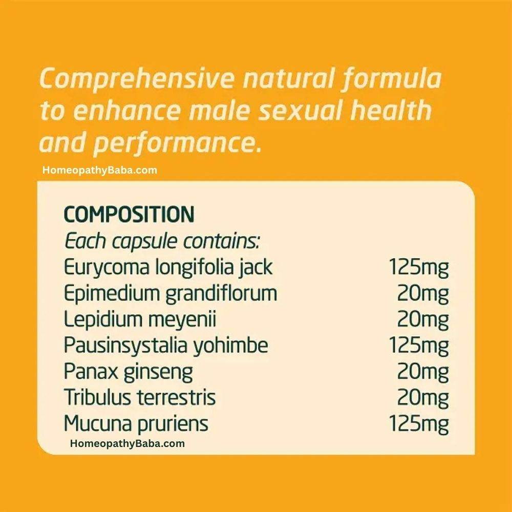 Paul Brooks Endura Vitality Booster Capsules - HomeopathyBaba.Com