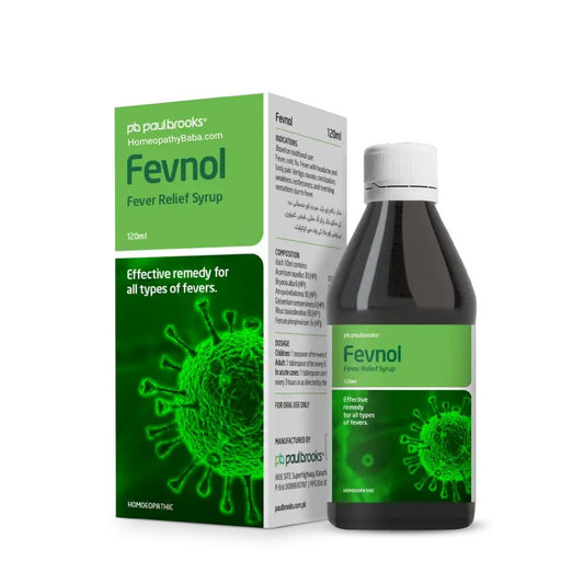 Paul Brooks Fevnol Syrup | Fever, Cold & Flu Support