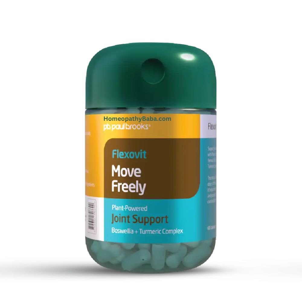 Paul Brooks Flexovit Move Freely Capsules for Joint Support and Comfort | Homeopathy Baba