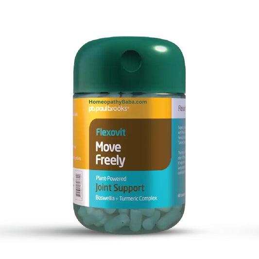 Paul Brooks Flexovit Move Freely Capsules for Joint Support and Comfort | Homeopathy Baba