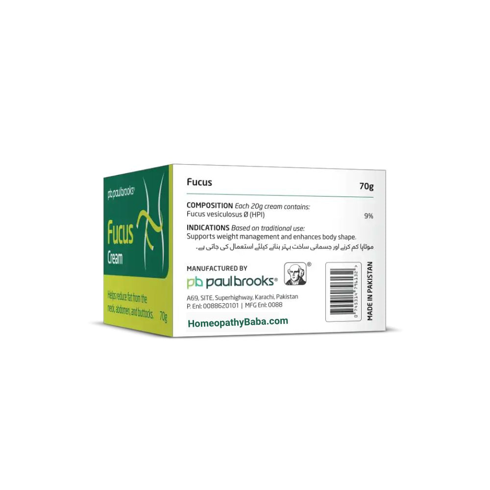 Paul Brooks Fucus Cream | Natural Weight Management Support