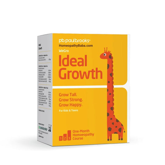 Paul Brooks Ideal Growth Kit for Healthy Height & Bone Development | HomeopathyBaba.com