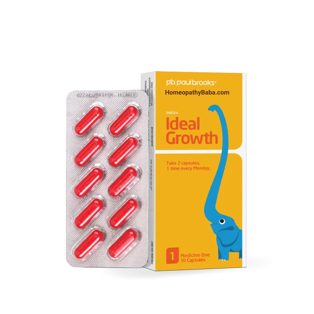 Paul Brooks Ideal Growth Kit for Healthy Height & Bone Development | HomeopathyBaba.com