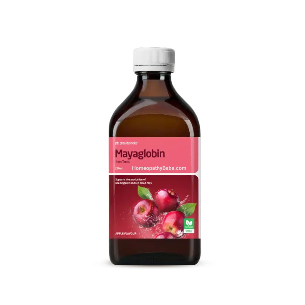 Paul Brooks Mayaglobin Iron Tonic for Anemia & Weakness | HomeopathyBaba.com