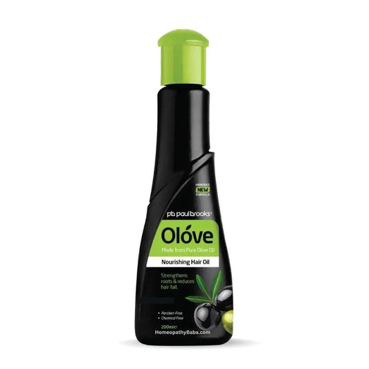 Paul Brooks Olove Nourishing Hair Oil 200ml - HomeopathyBaba.Com