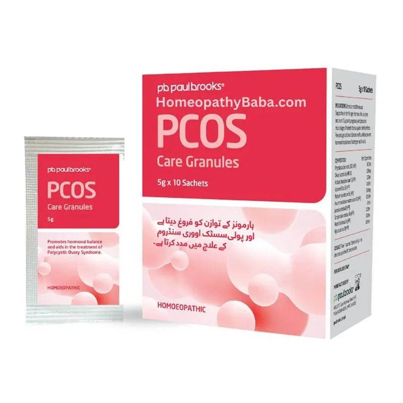 Paul Brooks PCOS Care Granules - HomeopathyBaba.Com
