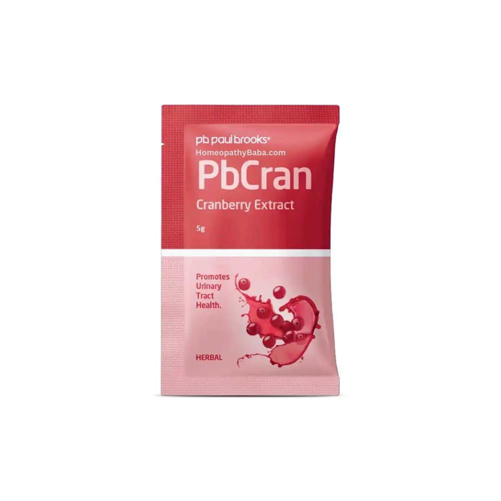 PbCran Cranberry Extract package on a white background

