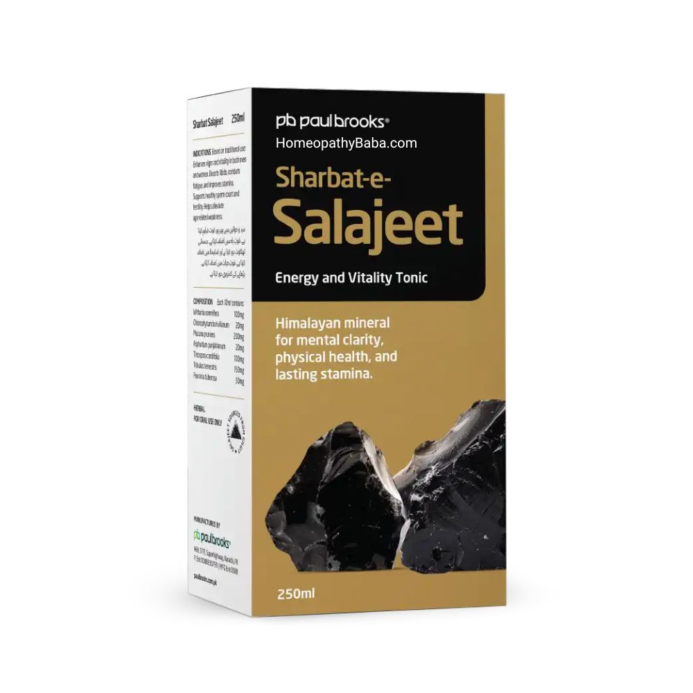 Paul Brooks Sharbat Salajeet for Vigor & Vitality | HomeopathyBaba.com