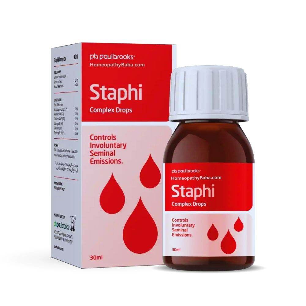 Paul Brooks Staphi Complex Drops 30ml - HomeopathyBaba.Com