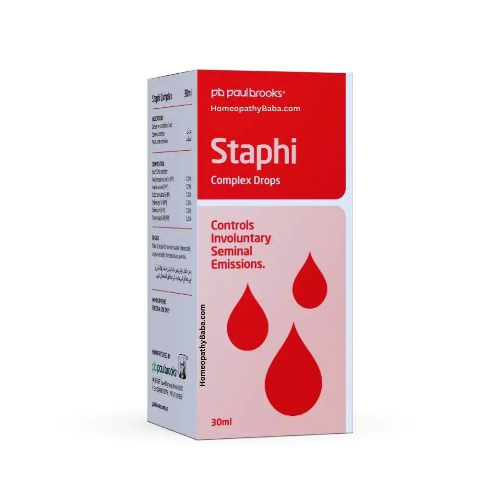 Paul Brooks Staphi Complex Drops 30ml - HomeopathyBaba.Com