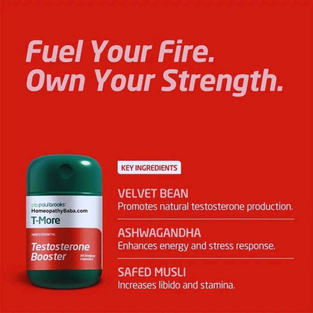 Paul Brooks T-more Capsules - HomeopathyBaba.Com