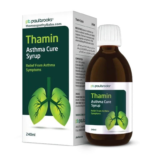 Paul Brooks Thamin Asthma Cure Syrup | Natural Respiratory Relief