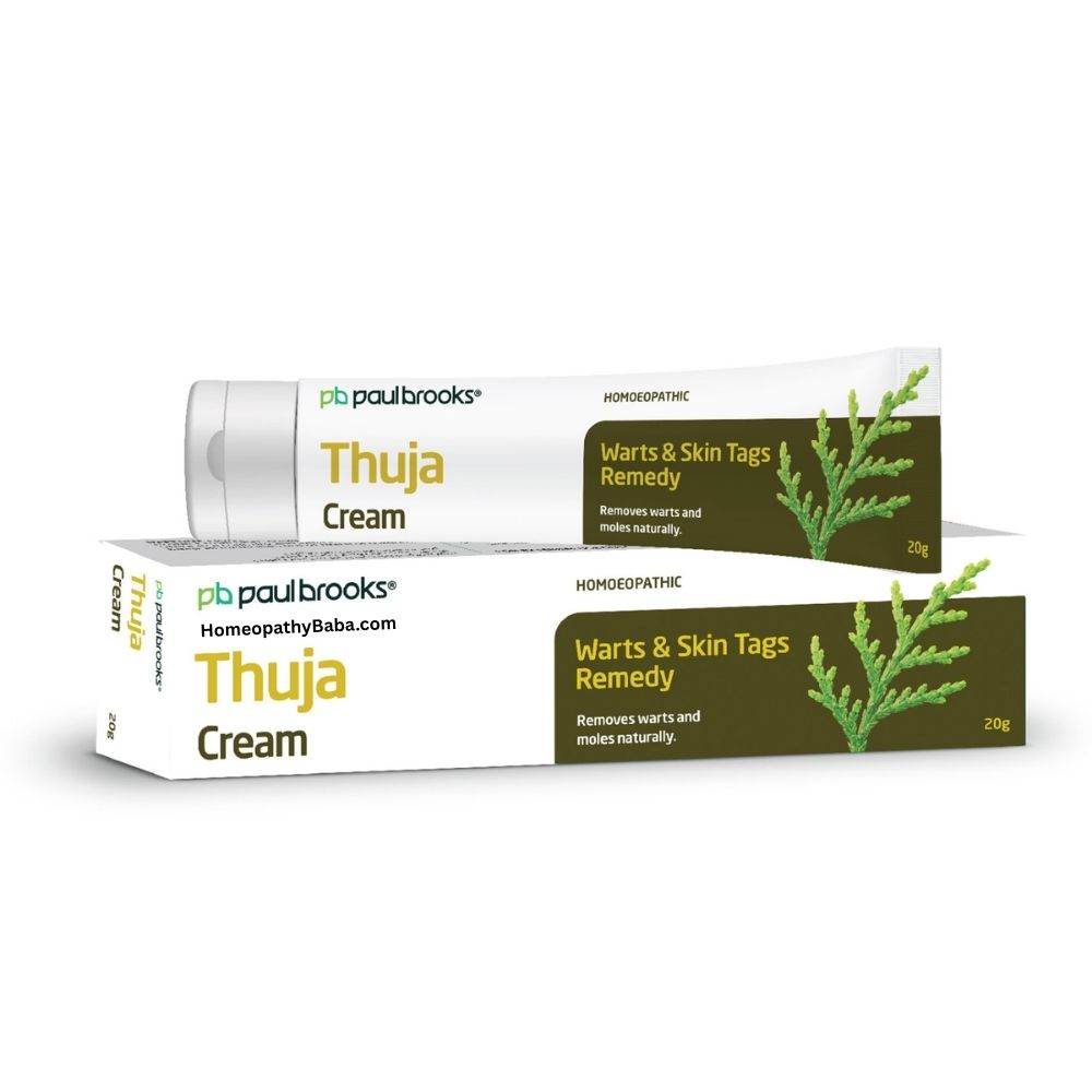 Paul Brooks Thuja Cream 20g - HomeopathyBaba.Com