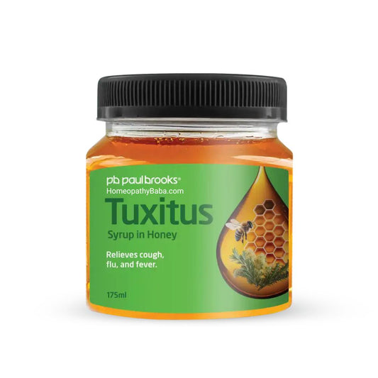 Paul Brooks Tuxitus Syrup in Honey for Cough & Flu Relief | HomeopathyBaba.com