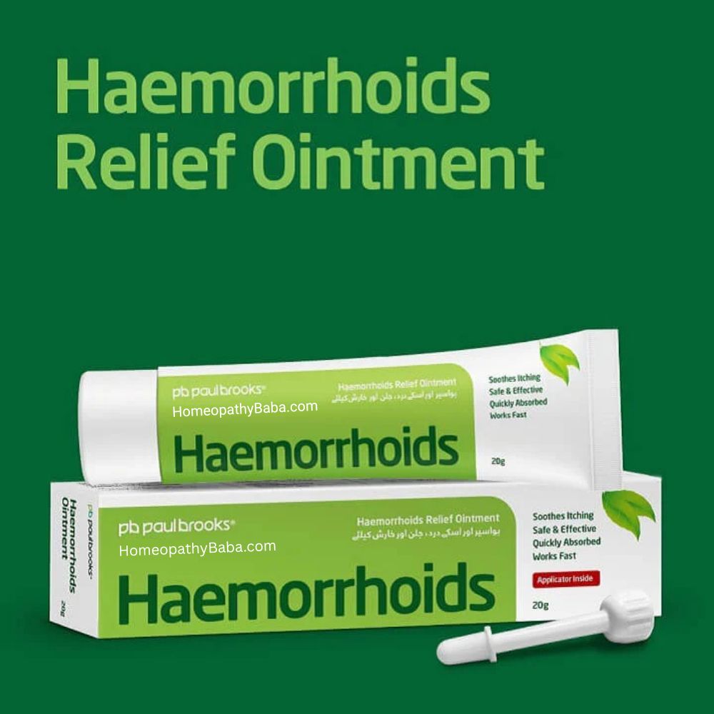 Paul Brooks Haemorrhoids Relief Ointment for Piles & Pain | HomeopathyBaba.com